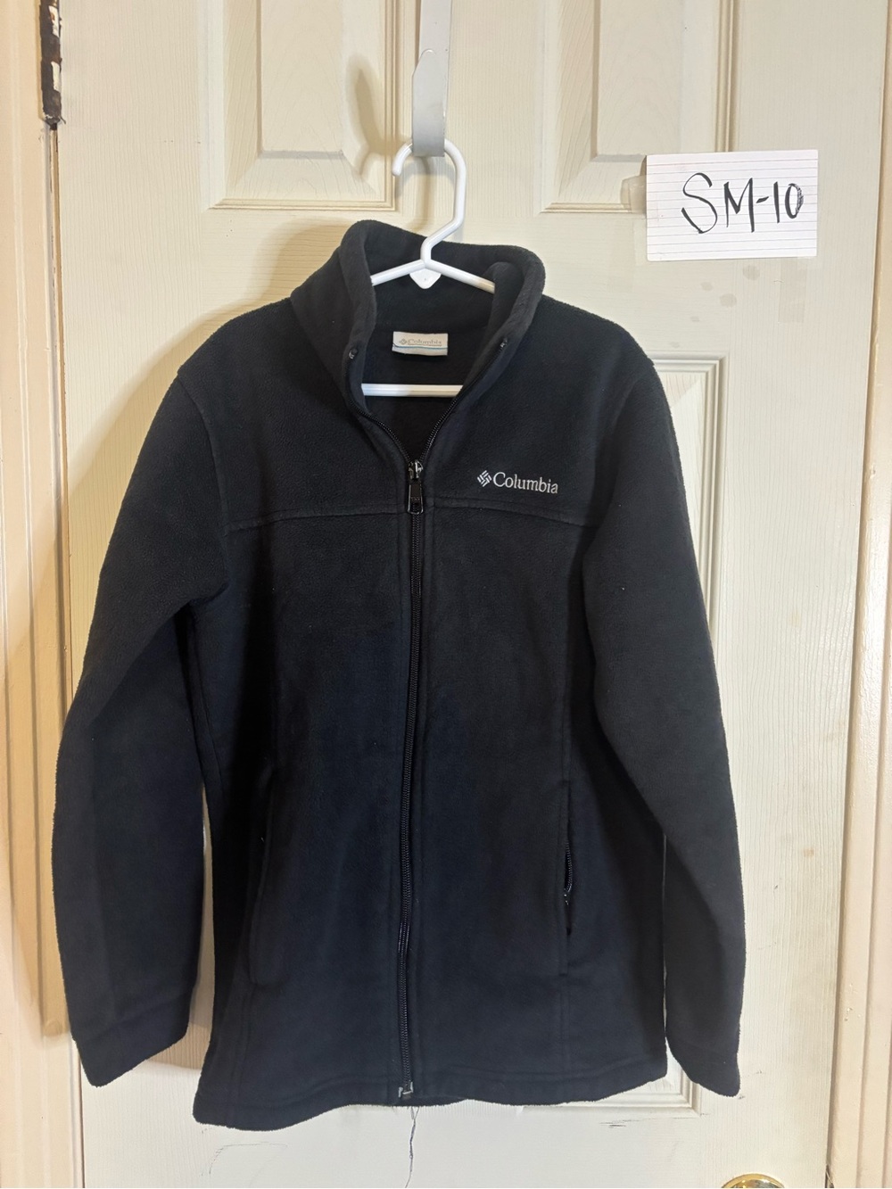 Columbia Black Kids Full-Zip Puffer-Style Fleece Jacket
